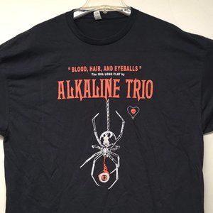 Alkaline Trio 2024 concert tour shirt Black